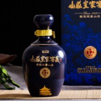 山莊皇家窖藏12年 純糧釀造38度濃香型白酒整箱裝450ml*4山莊老酒