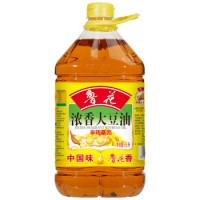 魯花 食用油 大豆油 5L