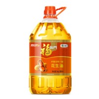 福臨門 食用油 濃香壓榨一級 花生油6.18L 中糧出品