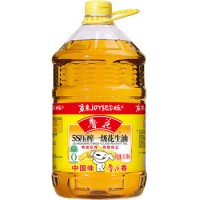 魯花 食用油 5S物理壓榨 壓榨一級 花生油 6.18L