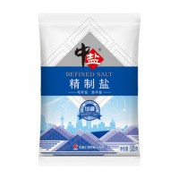 中鹽 加碘精制鹽 食鹽 500g 中鹽出品